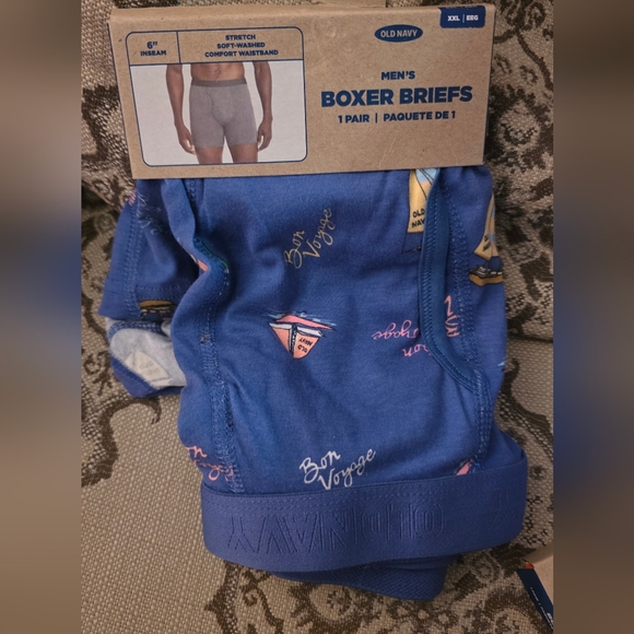 Old Navy Other - Blue Boxer Briefs with Sailboat Design XXL